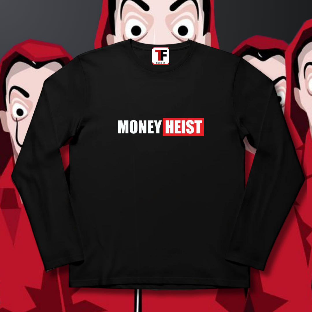 Money heist full sleeves tshirt