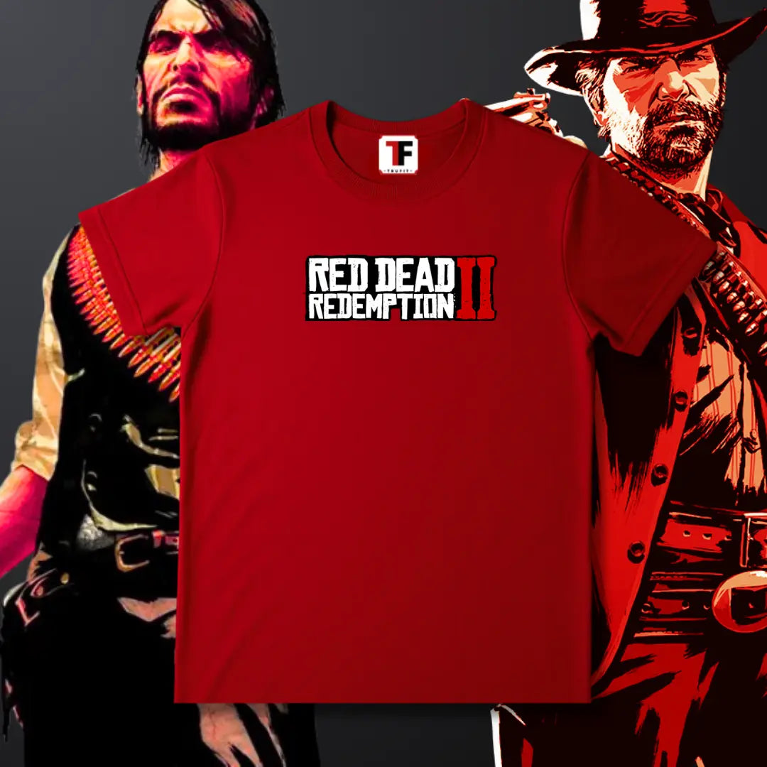 Red Dead redemption half sleeve tshirt