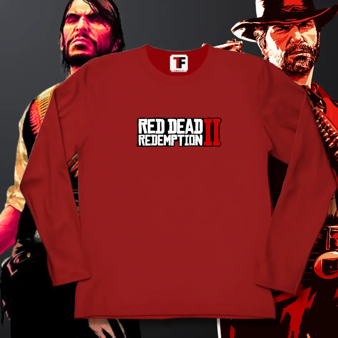 Red Dead redemption full sleeve tshirt