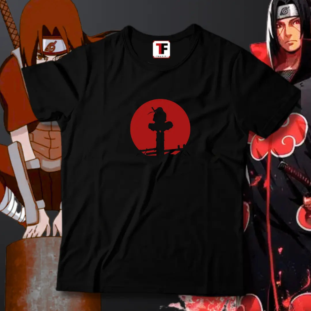 Itachi half sleeves tshirt