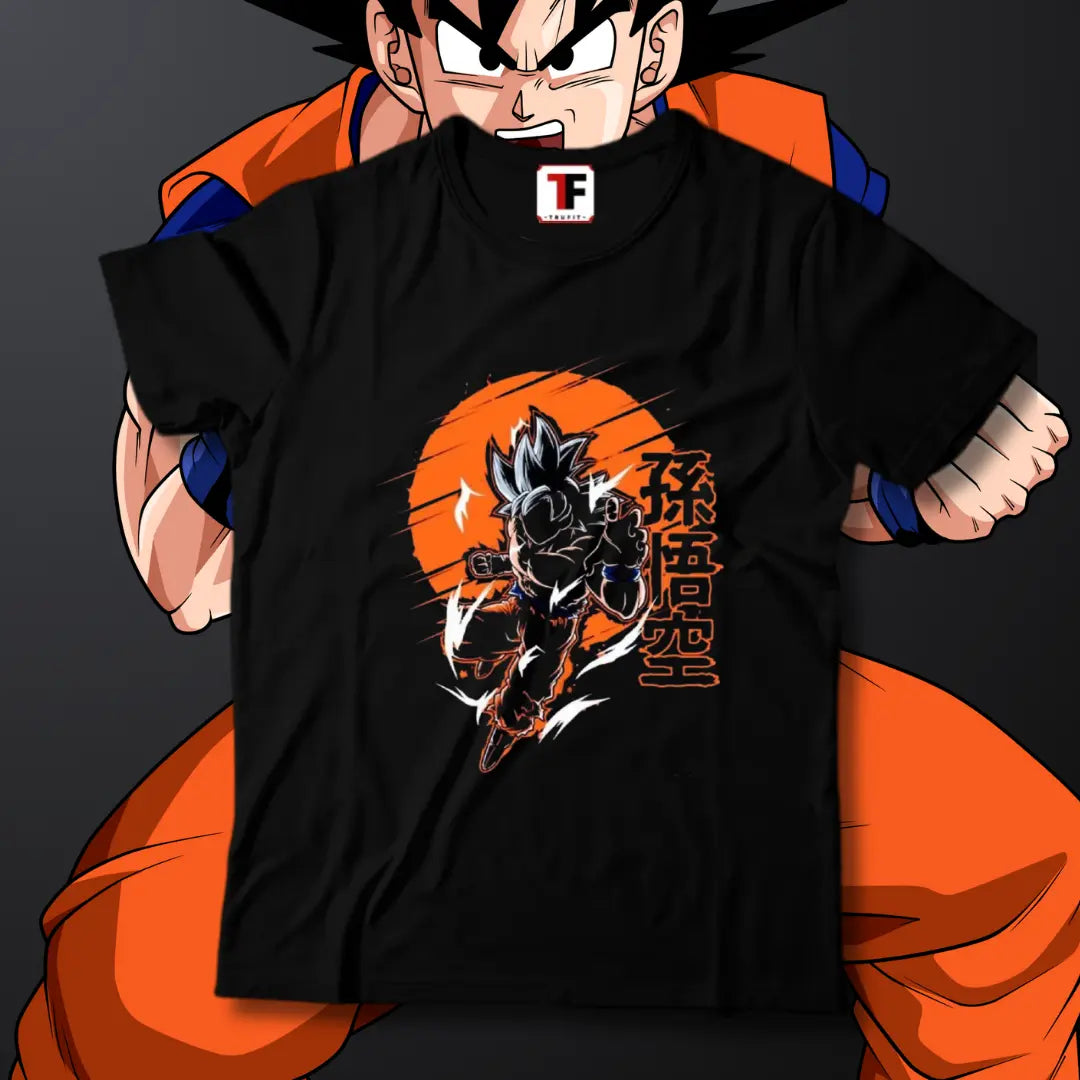 Goku half sleeve tshirt